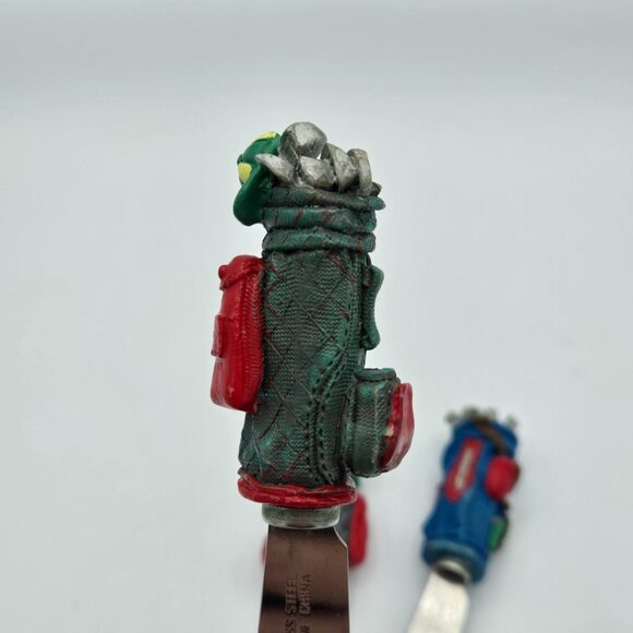 Golf Theme Cheese Spreaders – Set of 3 Golf Bag Butter Knives – Golf Party Decor - Picture 9 of 9